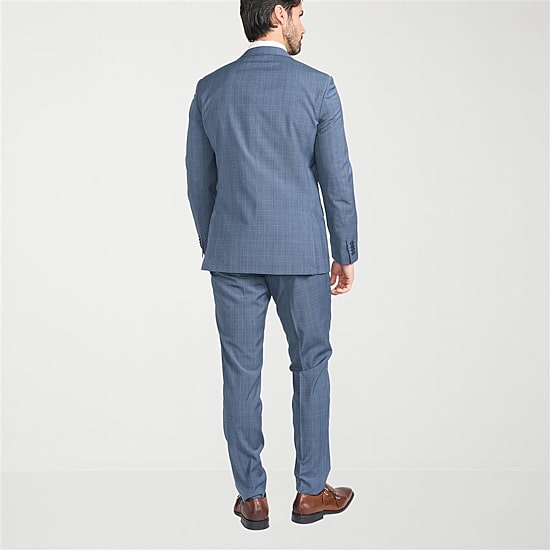 CRICKETEER™ Mens Plaid Stretch Fabric 2-pc. Suit Set