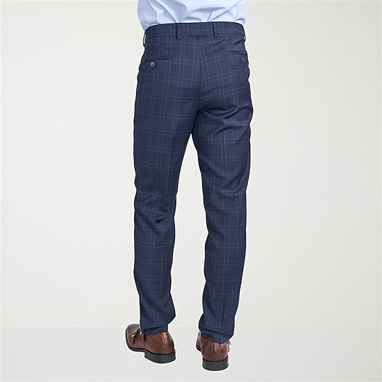 CRICKETEER™ Mens Windowpane Stretch Fabric 2-pc. Suit Set
