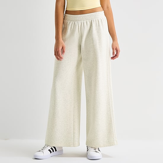 Arizona Womens Juniors Straight Sweatpant