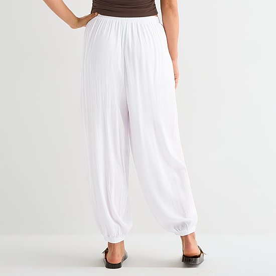 Forever 21 Womens Juniors Cuffed Pull-On Pant