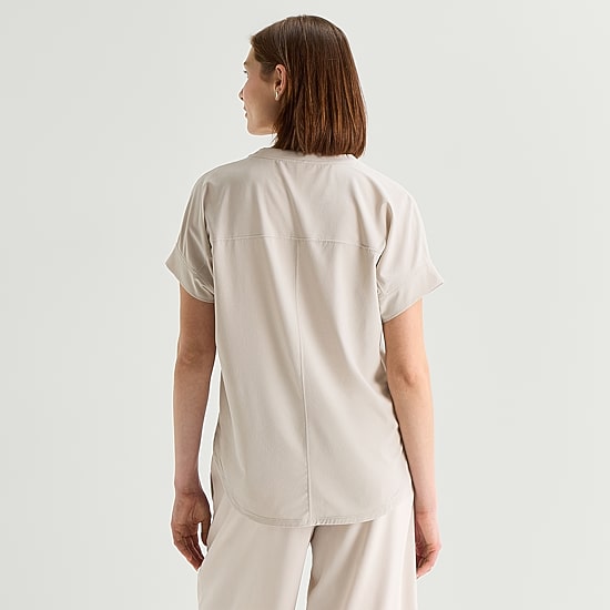 Stylus Woven Dolman Sleeve T-Shirt