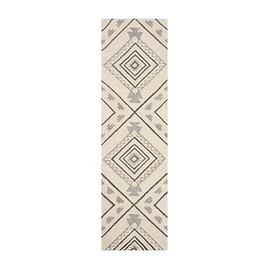 Safavieh Casablanca Collection Hyram Geometric Runner Rug