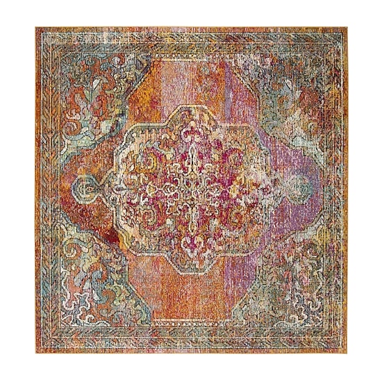 Safavieh Crystal Collection Brynn Oriental Square Area Rug