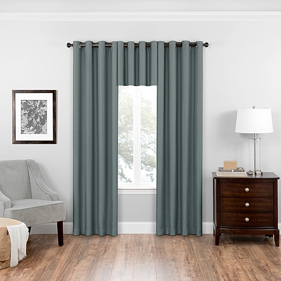 Eclipse Bryson Grommet Top Blackout Single Curtain Panel