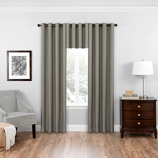 Eclipse Bryson Grommet Top Blackout Single Curtain Panel