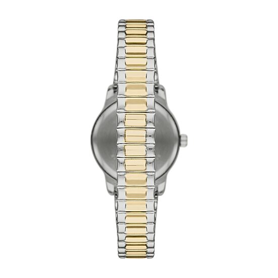 Womens Two Tone Stainless Steel Expansion Watch Fmdjo205
