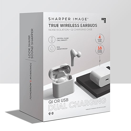 Sharper Image True Wireless Earbuds