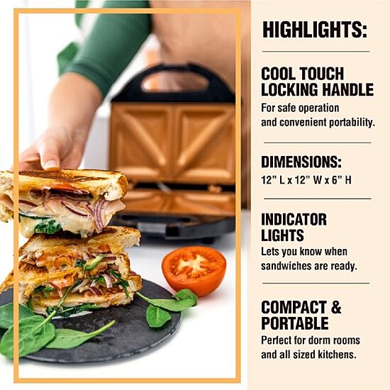 Gotham Steel Electric Sandwich Press