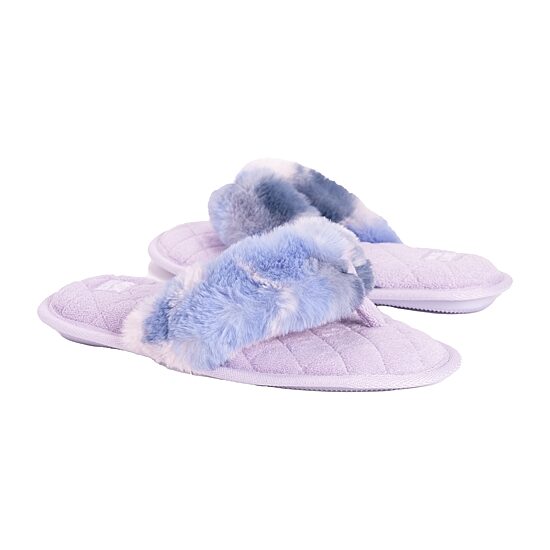 Muk Luks Womens Memory Foam Slip-On Slippers