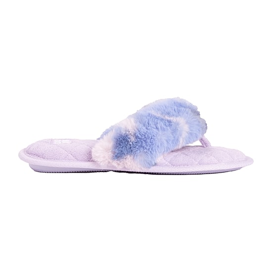 Muk Luks Womens Memory Foam Slip-On Slippers