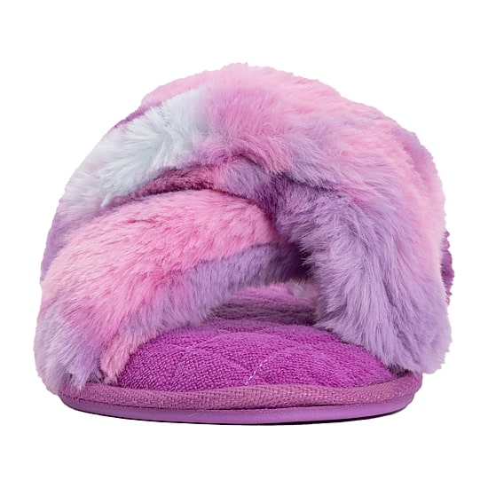 Muk Luks Womens Memory Foam Slip-On Slippers