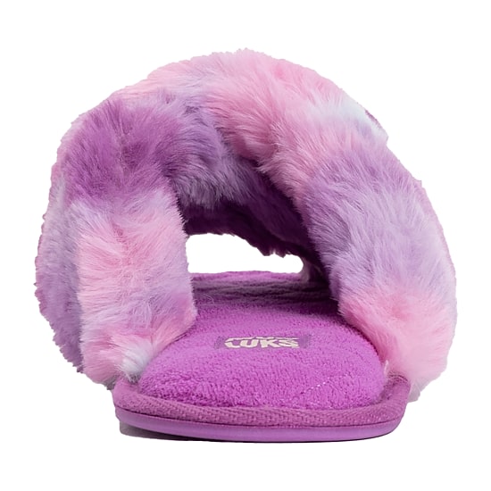 Muk Luks Womens Memory Foam Slip-On Slippers
