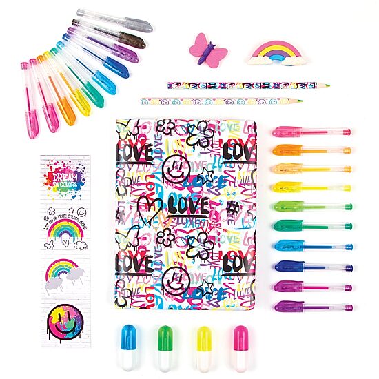 Three Cheers For Girls Street Style Stationery 30 Piece Set