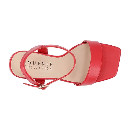 Journee Collection Womens Tivona Heeled Sandals