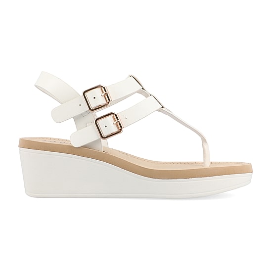 Journee Collection Womens Bianca Wedge Sandals