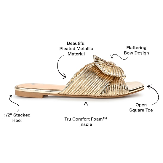 Journee Collection Womens Serlina Slide Sandals