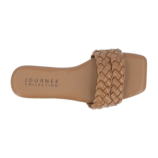Journee Collection Womens Sawyerr Slide Sandals