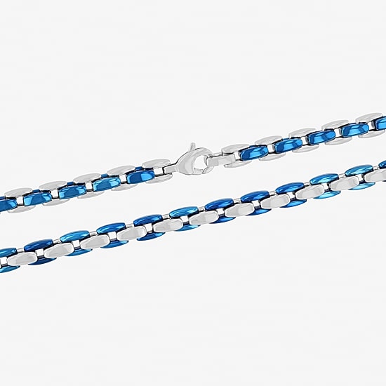 Mens Stainless Steel 24 Inch Link Chain Necklace