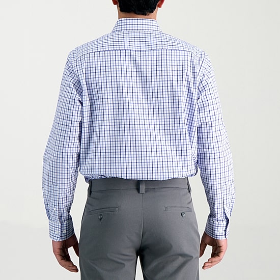 Haggar Premium Comfort Mens Classic Fit Easy Care Long Sleeve Dress Shirt