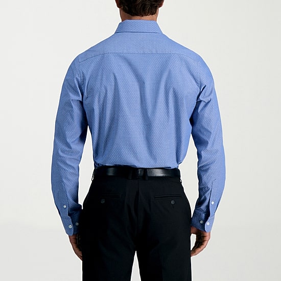 Haggar Premium Comfort Mens Slim Fit Long Sleeve Dress Shirt