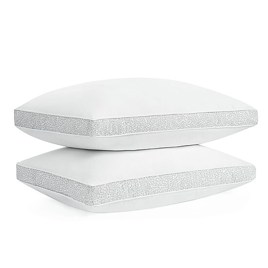 Laura Ashley 2 Pack Medium Density Bed Pillow