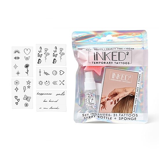 Inked By Dani Best Sellers Temporary Tattoo Pack