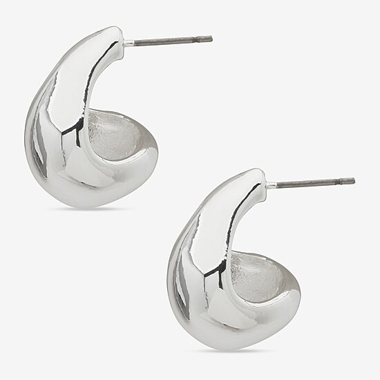 Worthington Silver Tone 20.3mm Stud Earrings