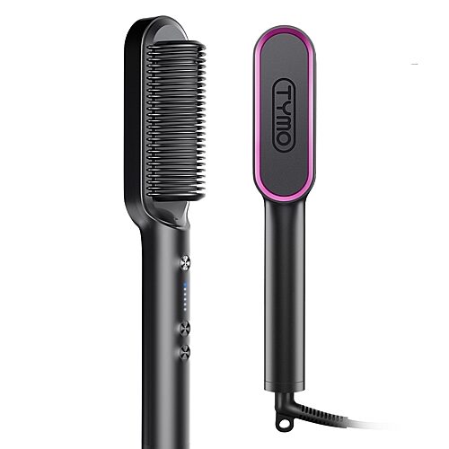 TYMO Ring 3d Teeth Fast Heat Up Hair Straightening Comb, One Size