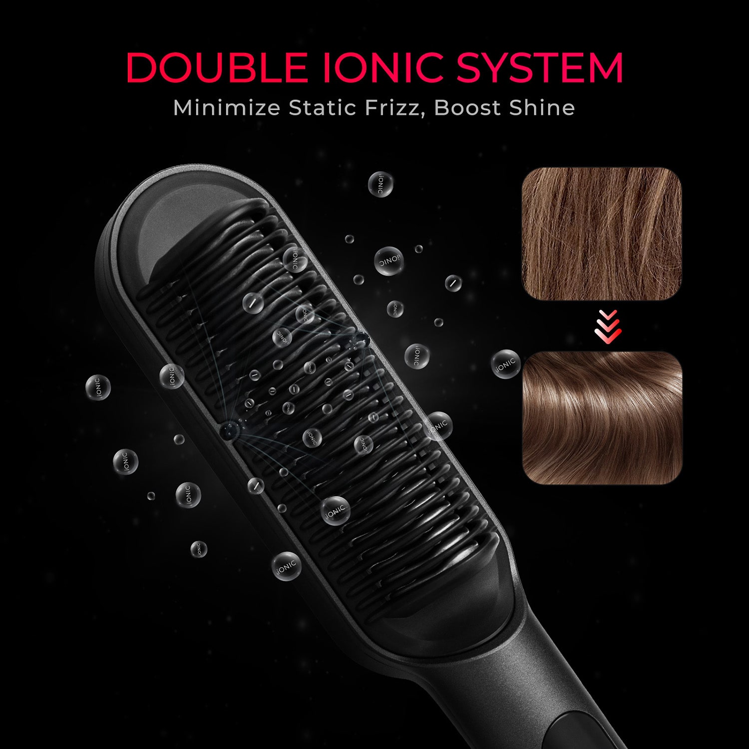 TYMO Ring Plus Hair Straightening Comb