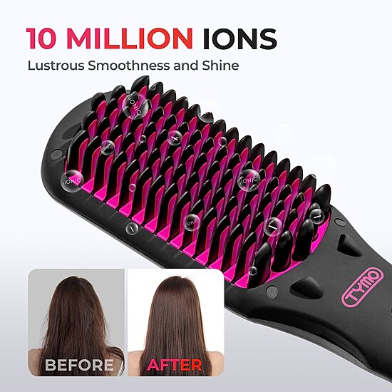 TYMO Ionic 30s Heat Up Hair Straightening Brush