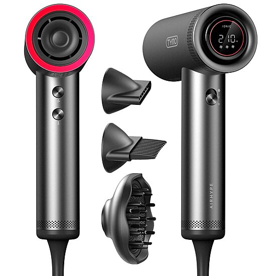TYMO Airhype T-Sensor One-Button Cooling High-Speed Hair Dryer