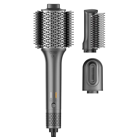 TYMO Airexcel Volumize&Smooth&Dry 3-In-1 Set High Speed Hot Air Brush Hot Air Brush