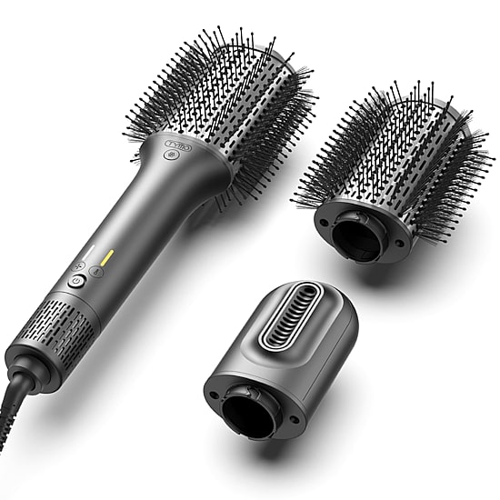 TYMO Airexcel Volumize&Smooth&Dry 3-In-1 Set High Speed Hot Air Brush Hot Air Brush