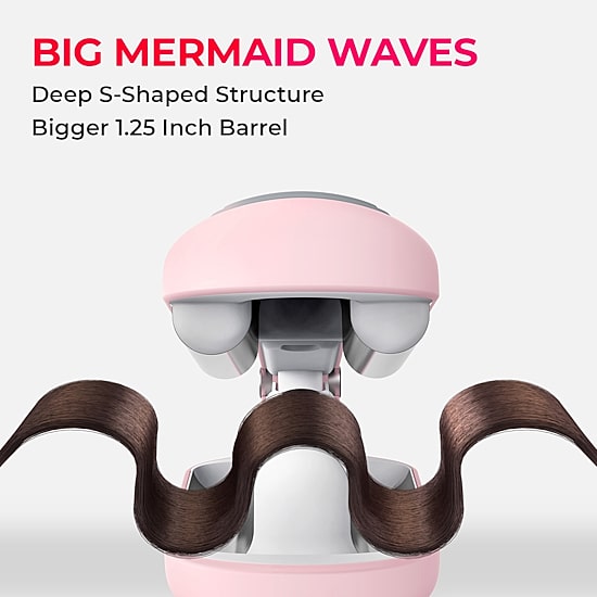 TYMO Rovy 9 Temp Settings 1.1" Wave Curling Iron