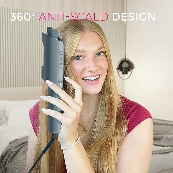 TYMO Curlgo 1" One-Click Cordless Auto Curling Iron