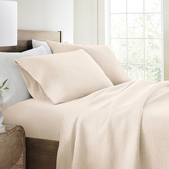 Casual Comfort Jersey Knit Deep Pocket Sheet Set