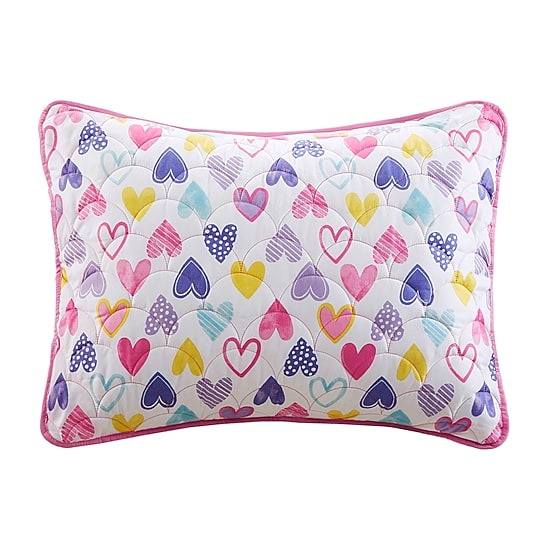 INK+IVY Kids Multi Heart Quilt Set