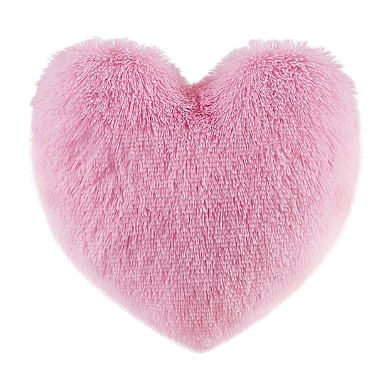 INK+IVY Kids Pink Heart Throw Pillow