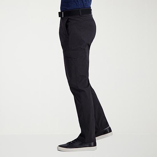 Haggar The Active Series Free Trek Urban Mens Stretch Fabric Straight Fit Cargo Pant