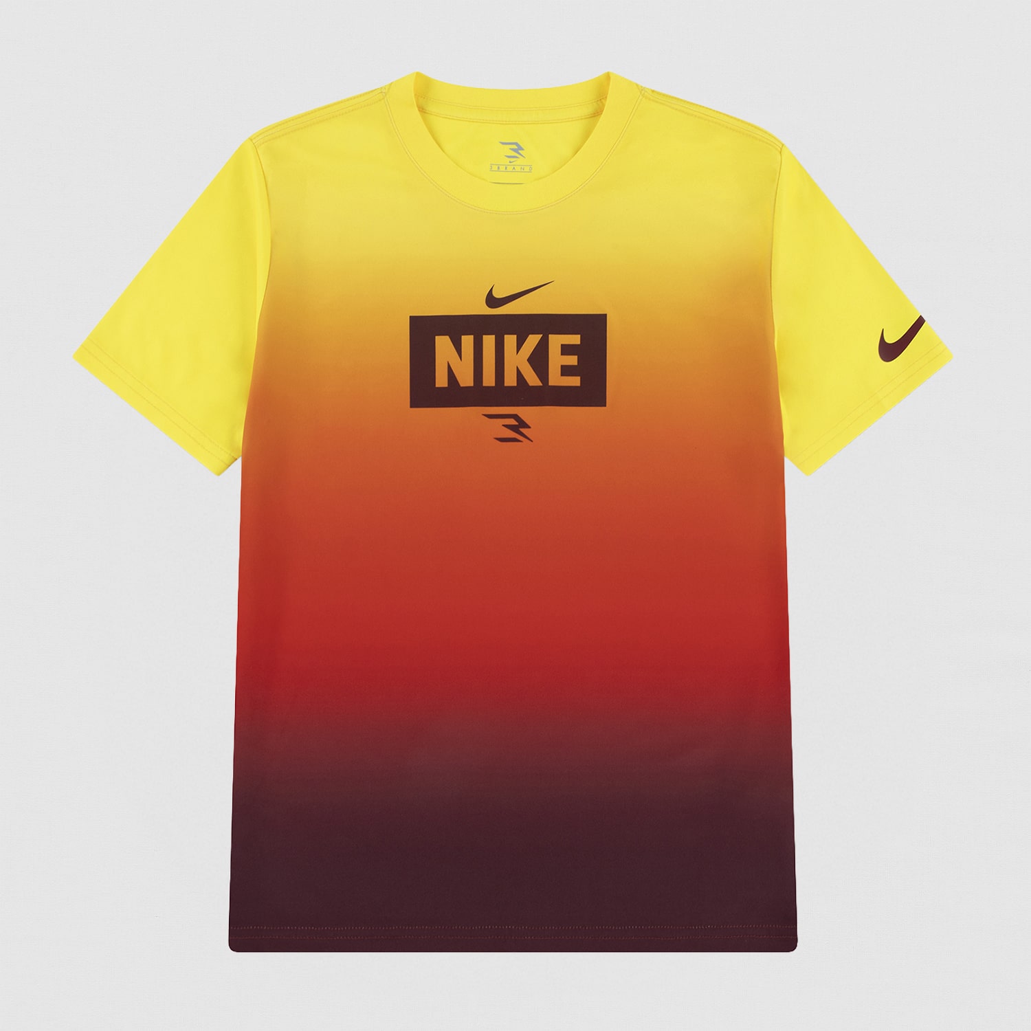 Nike 3BRAND by Russell Wilson Big Kid Boys Crew Neck Short Sleeve Regular Fit Graphic T-Shirt
