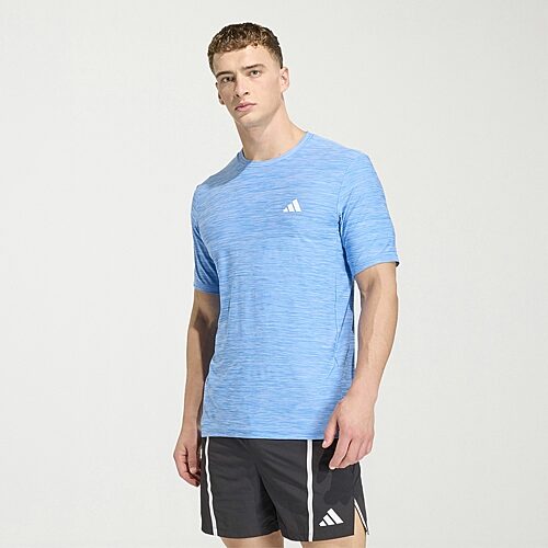 adidas Essentials Flex Mens Crew Neck Short Sleeve Active Big and Tall T-Shirt, 3x-large, Blue