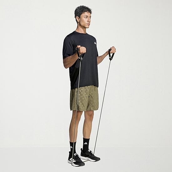 adidas Essentials Flex Mens Crew Neck Short Sleeve Active Big and Tall T-Shirt