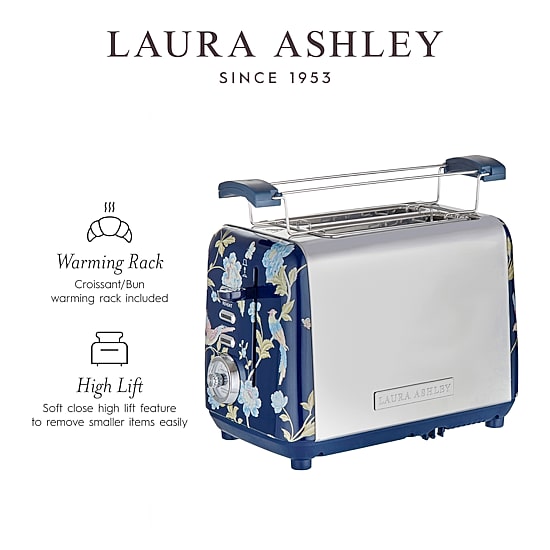 Laura Ashley 2-Slice Electric Toaster