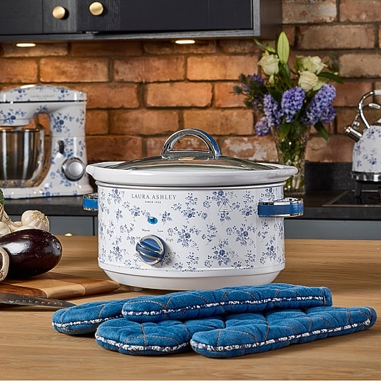 Laura Ashley 3 1/2 Qt Slow Cooker