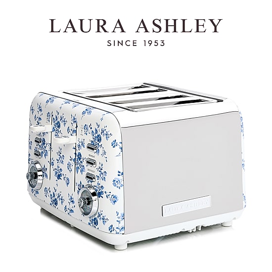 Laura Ashley 4-Slice Electric Toaster