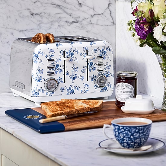 Laura Ashley 4-Slice Electric Toaster