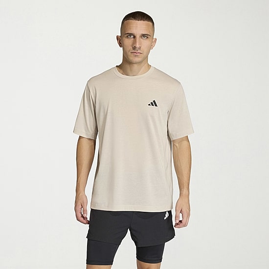 adidas Essentials Feel Ready Mens Crew Neck Short Sleeve Active Big and Tall T-Shirt