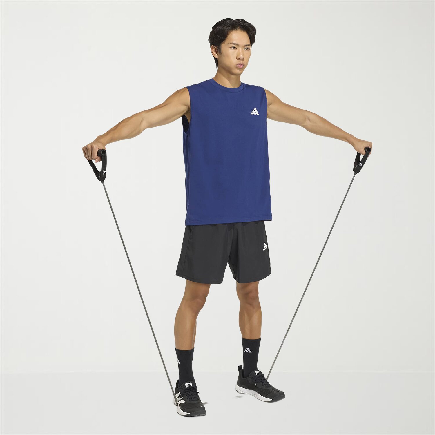 adidas Essentials Feel Ready Mens Crew Neck Sleeveless Active Big and Tall T-Shirt