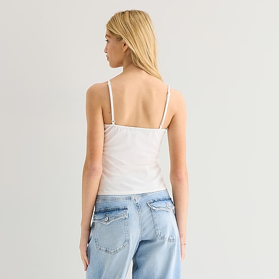 Forever 21 Womens Juniors V Neck Sleeveless Camisole