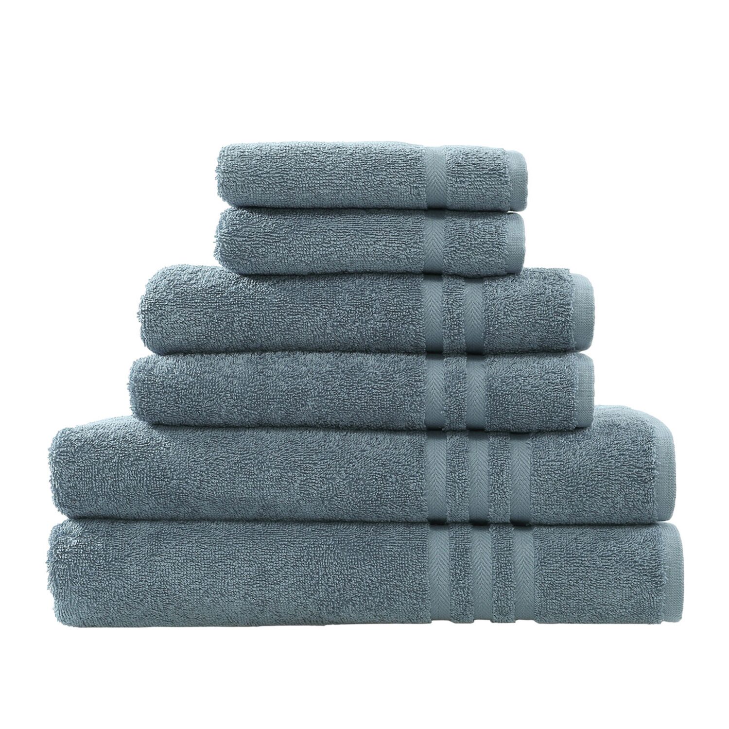 Linum Home Textiles Turkish Cotton Denzi -pc Bath Towel Set